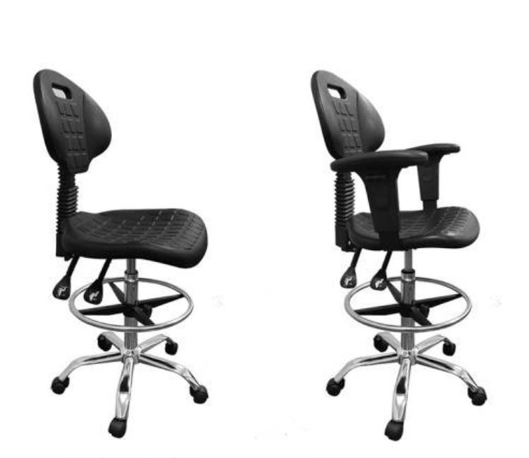 Adjustable back and seat ESD Chair Adjustable back and seat ESD Chair