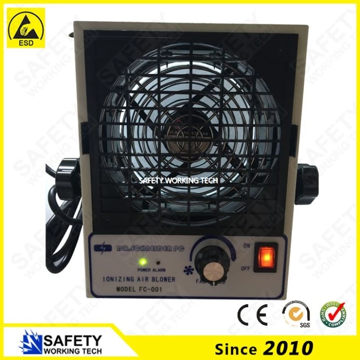 Ventilador de aire ionizante antiestático