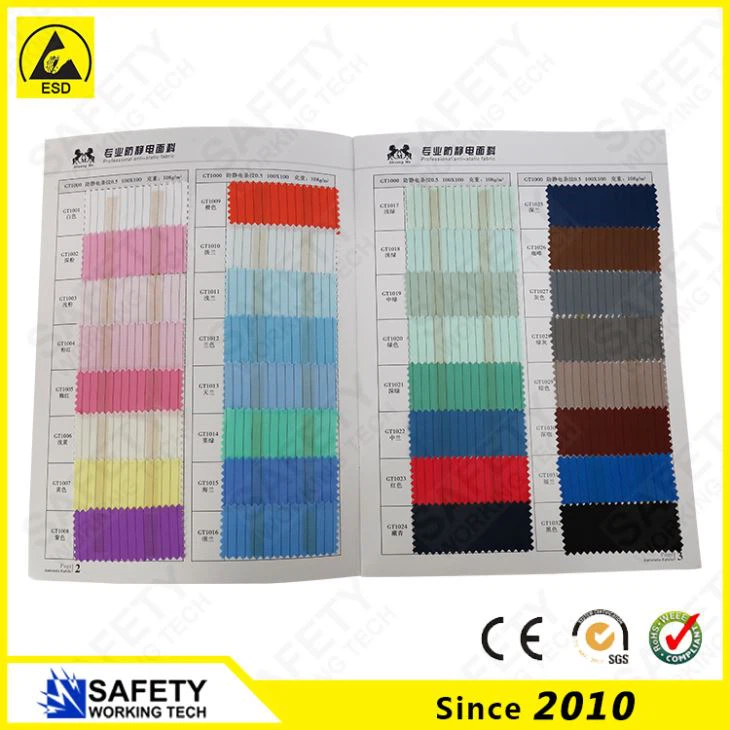 esd strip fabric